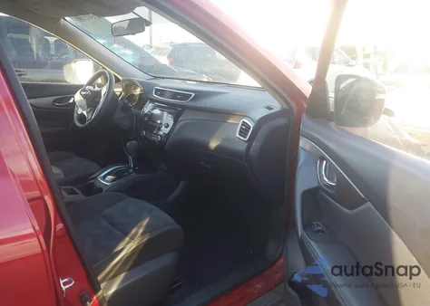 2015 Nissan Rogue Sv из США, поврежденный, VIN KNMAT2MV8FP574519